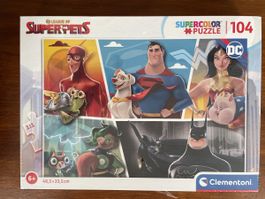 Clementoni Puzzle Supercolor League of Superpets