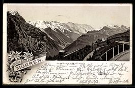 Litho Mürren, Panorama von Mürren