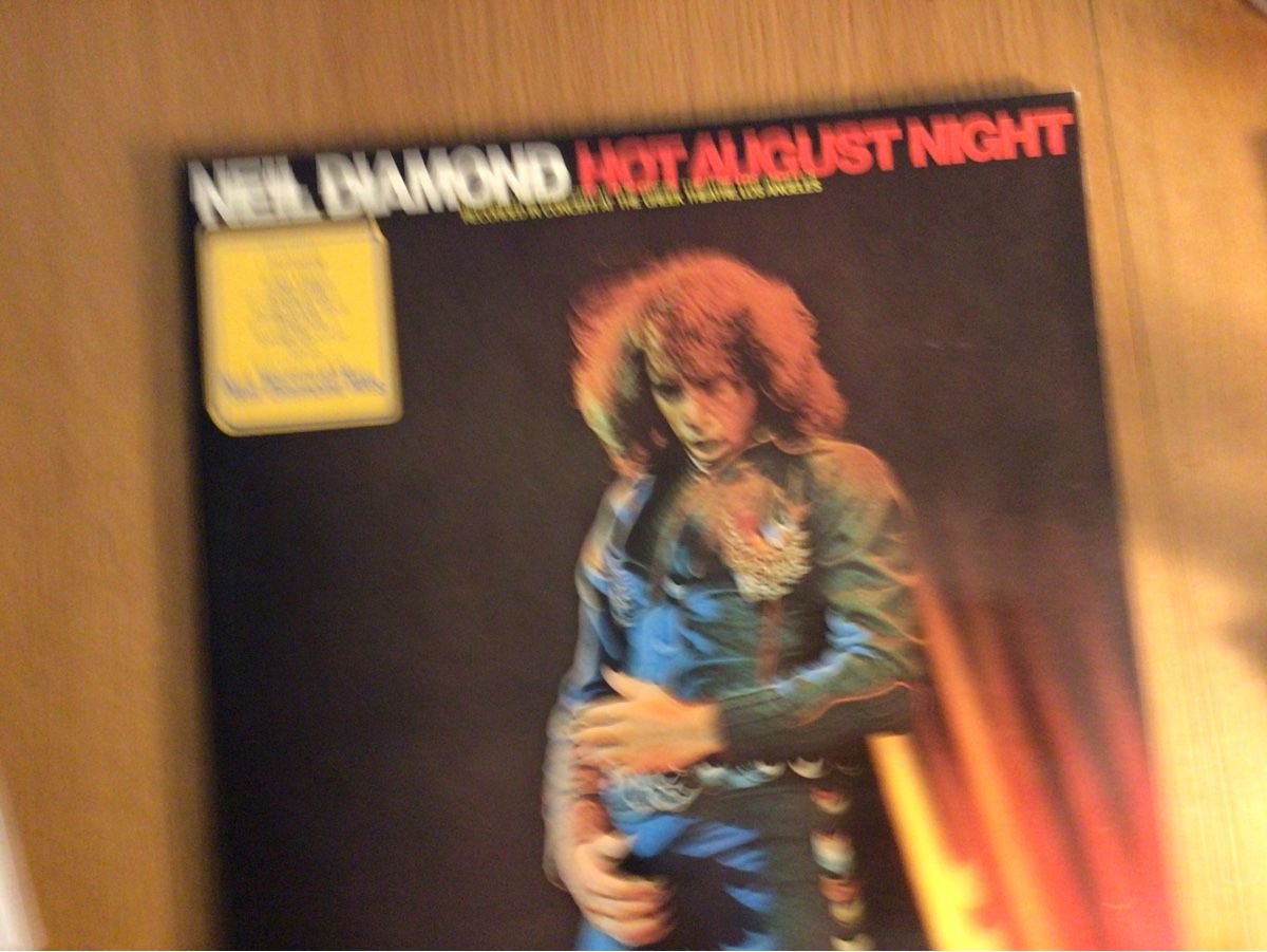 Schallplatten: NEIL DIAMOND, Hot August Night, 2 LPs, 1973 – Gebraucht aus Steinach von