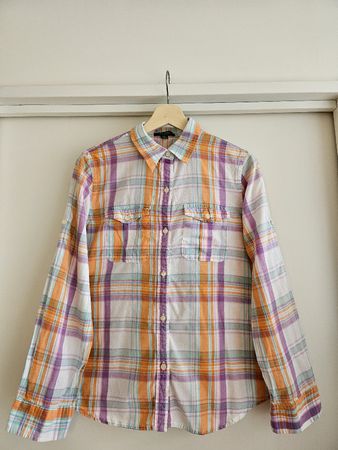 Ralph Lauren Petite Plaid Shirt, Size M. FREE SHIPPING🚚