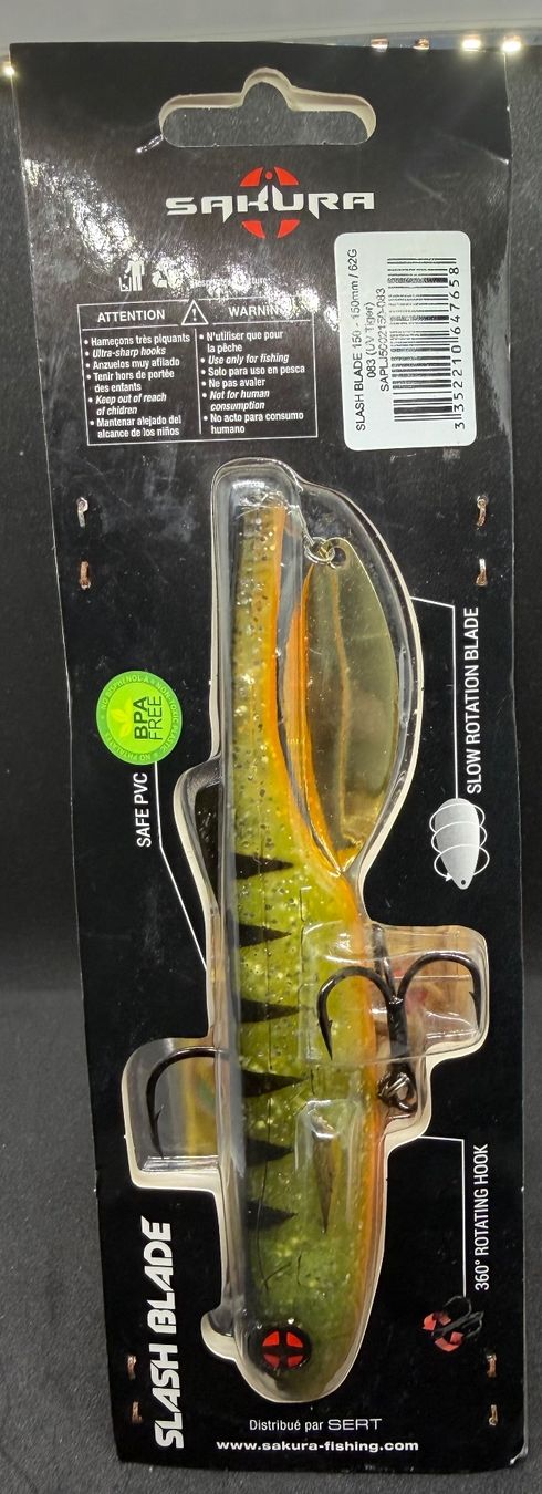 Esche: Sakura Slash Blade 15 cm - UV Tiger – Nuovo e nell'imballaggio originale da Widnau venduto da Fishingtackle_Oggy 1