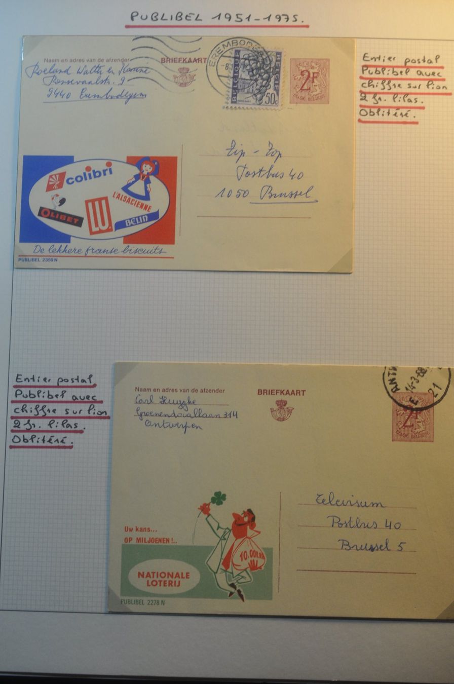 Tutti i francobolli: Album avec Publibel et autres – Usato da Moutier venduto da Phillegrec 1