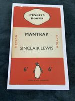 Postkarte Penguin Books Mantrap Sinclair Lewis neu