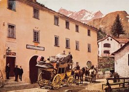 Simplon-Dorf, Poststation 1890, Station Postale - REPRO