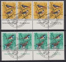 236-239 mit FD-Eckstempel Bern 1.12.1971, Tabs in 4 Sprachen