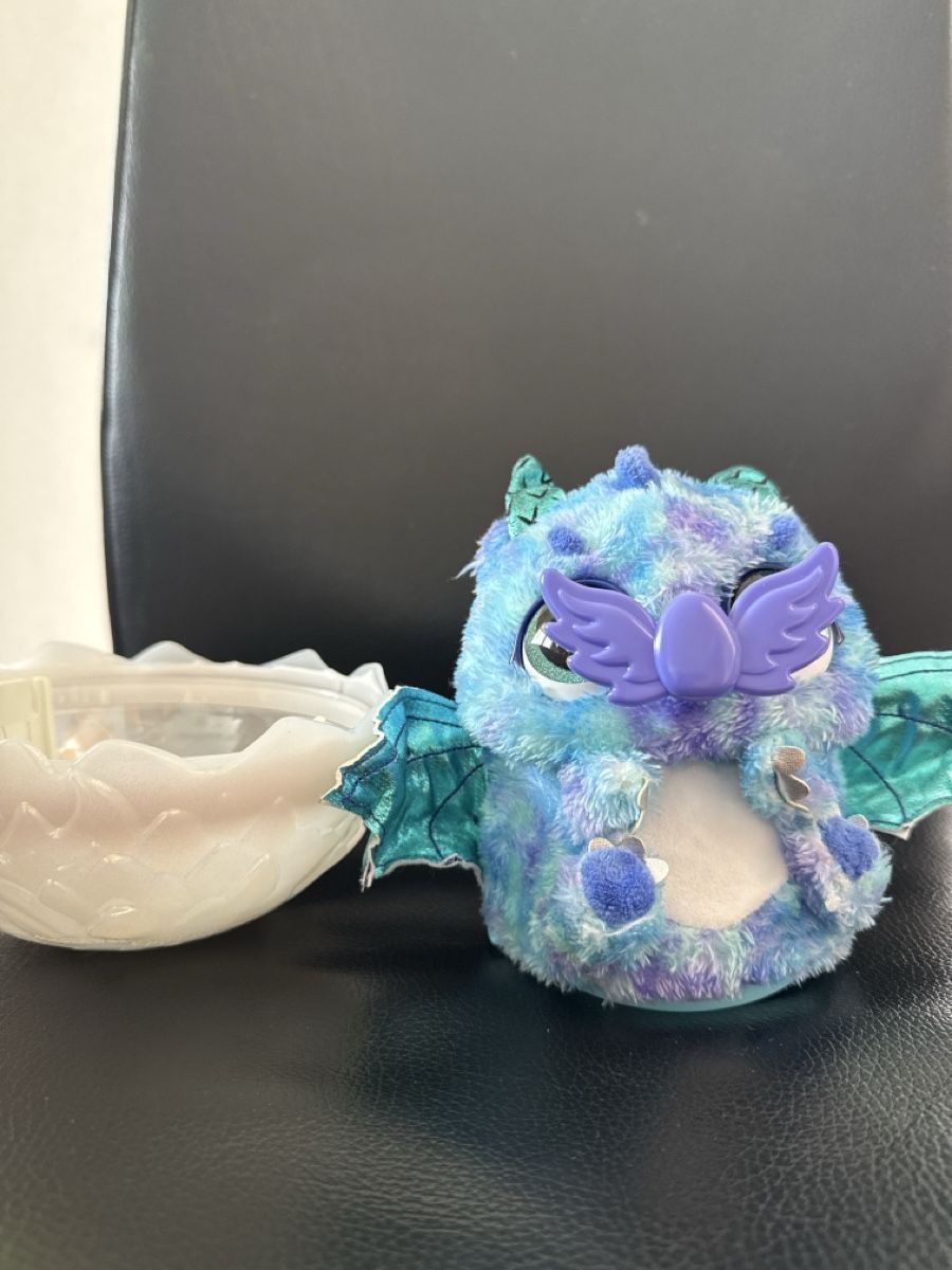 Hatchimals Giocattoli: Hatchimal Drachen Plüschtier blau – Usato da Gersau venduto da KPHTH01 2