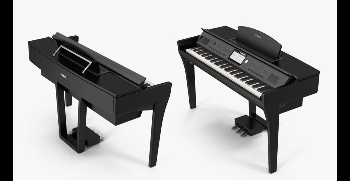 Yamaha Strumenti musicali: Yamaha Clavinova Digitalpiano Schwarz – Nuovo (secondo la descrizione) da Düdingen venduto da Orlando92 1