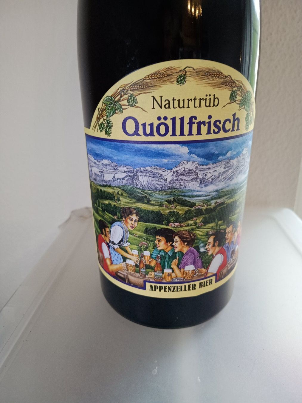 Bicchieri, Caraffe & Bottiglie: Quöllfrisch Bierflasche 3L - leer – Usato da Döttingen venduto da Schlei 1