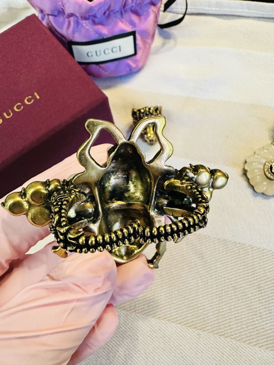 Gucci Ringe: Original Gucci Doppelring Bee Ring mit Box & Dustbag – Neu (gemäss Beschreibung) aus Thalwil von vir_8f2m 1