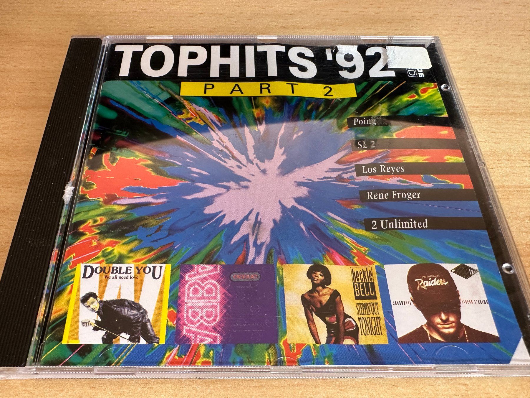 CD: Various – Tophits '92 • Part 2 – Usato da Rikon im Tösstal venduto da Alpenmutz