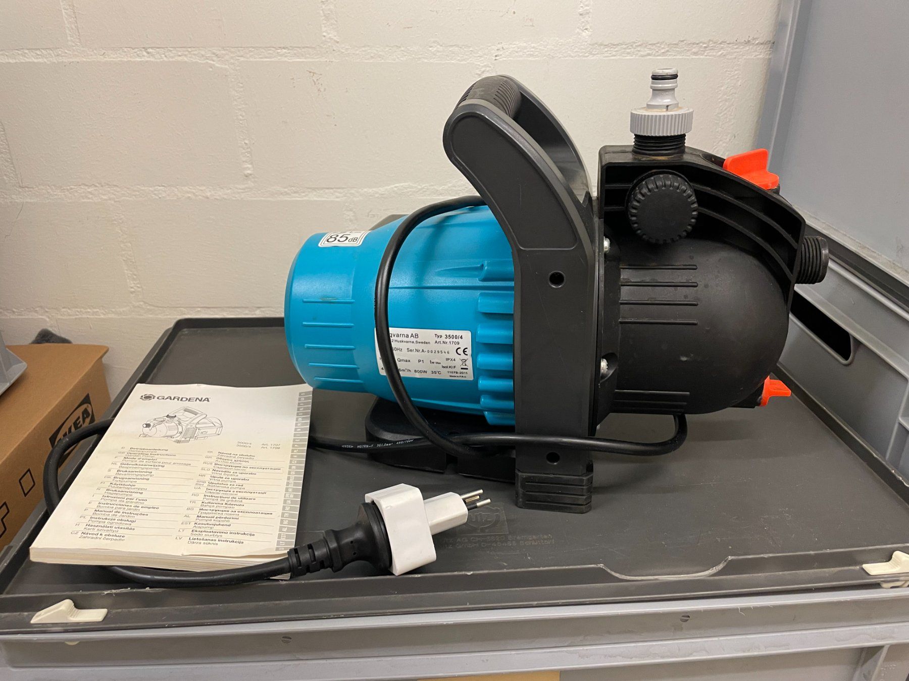 Gardena Pumpen & Teile: Gardena Hochleistungs Pumpe – Gebraucht aus Bubendorf von Stine61