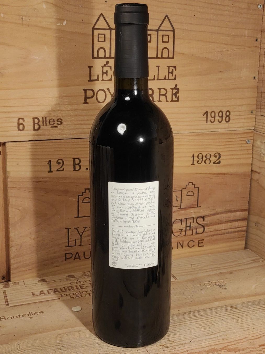 Vino: 2005 Abbaye du Fenouillet – Nuovo (secondo la descrizione) da Büsserach venduto da Vintage-vins 1
