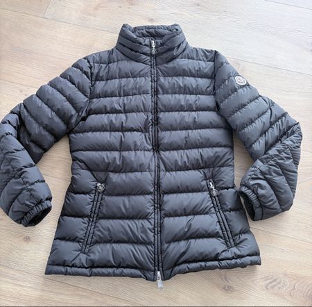 MONCLER Daunenjacke Abderos schwarz Gr. 3 NEU