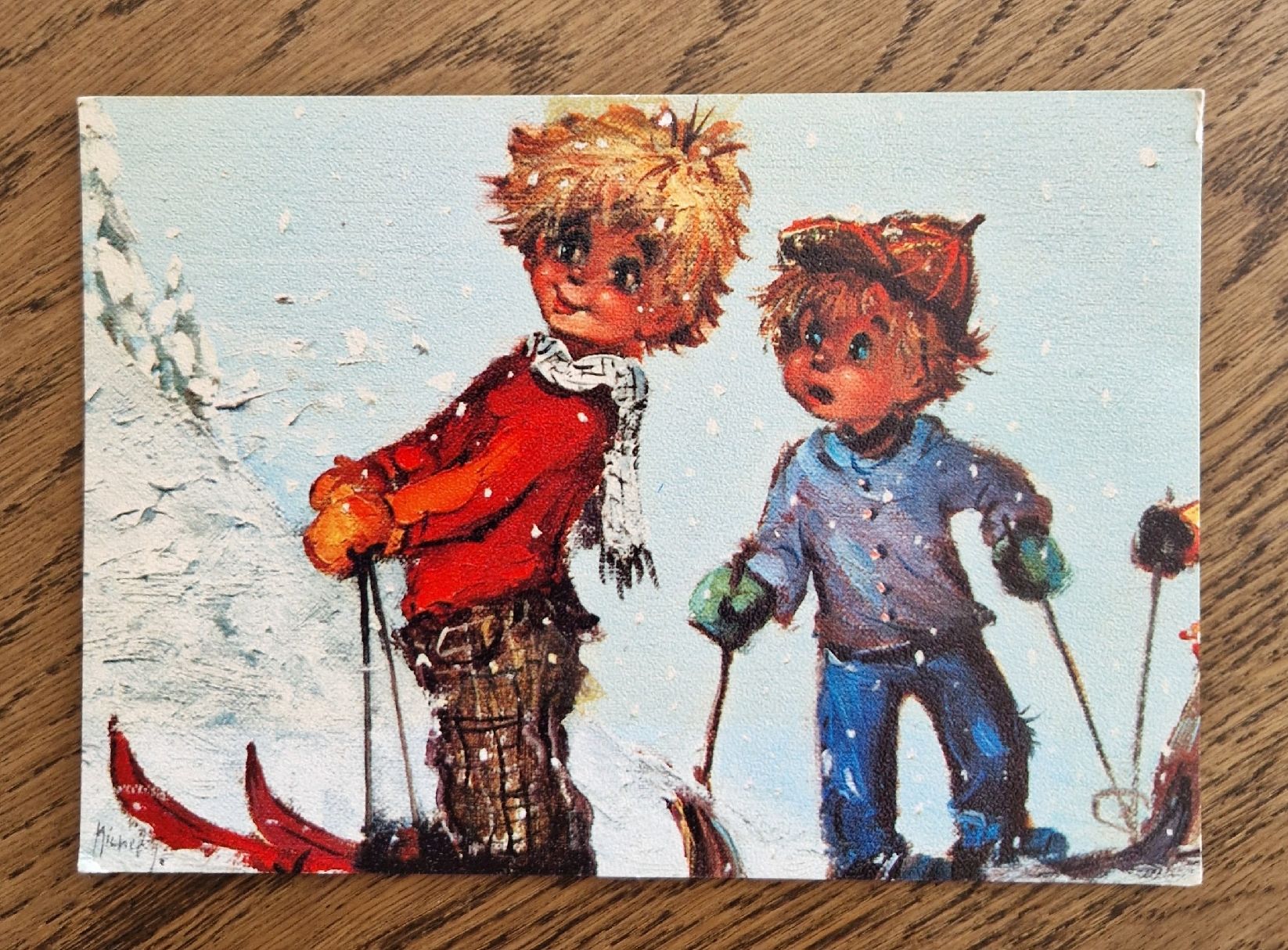 Cartoline postali: 12 Karten Michel Thomas – Usato da Ebikon venduto da Donar50 2
