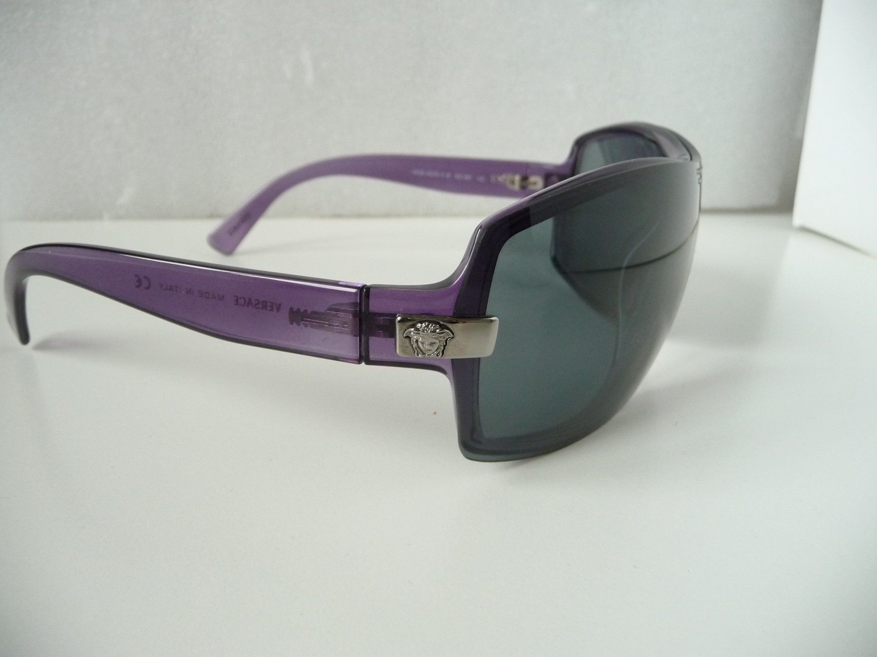 Occhiali & Lenti: neue Versace 4075-V-B Shield, Fehler i.Hinterglas entfernbar – Nuovo (secondo la descrizione) da Winterthur venduto da ricofly 8