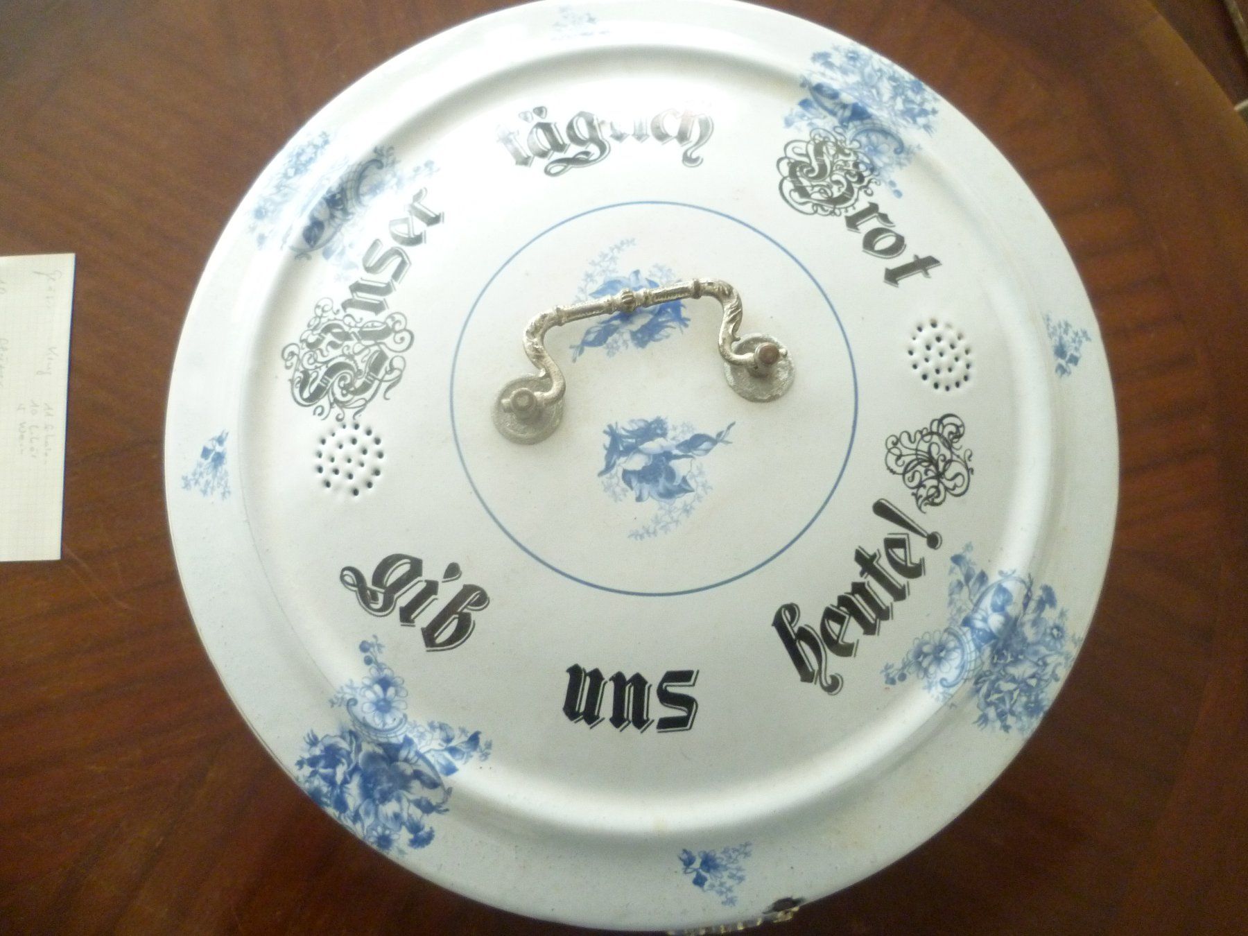Contenitori & Simili: Antike Emaille-Brot-Dose 1880 – Usato da Bischofszell venduto da Joachim-115 2