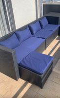 Grosse Loungemöbel-Set für Terrasse/Garten