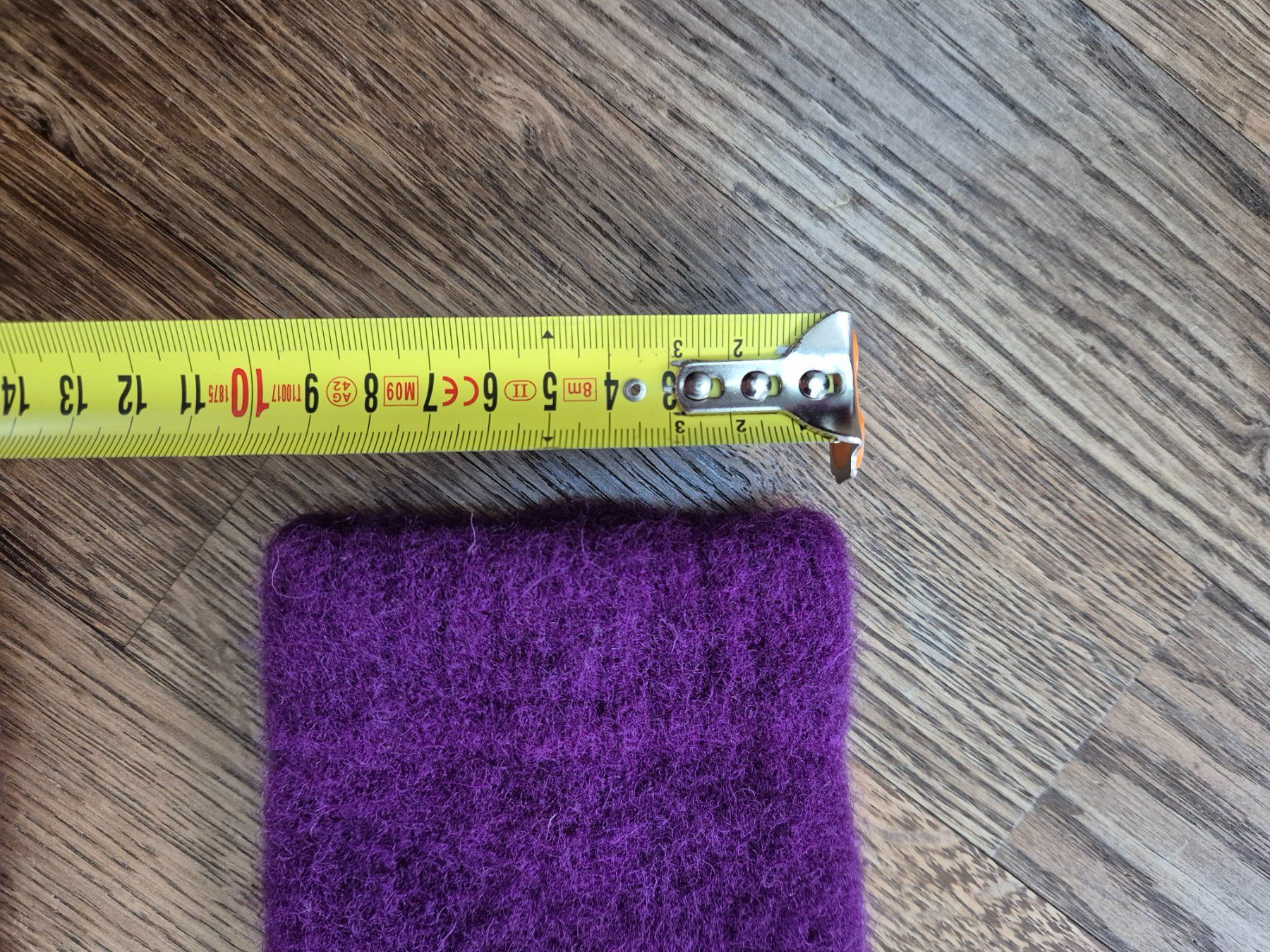 Chaussettes: Handknitted 100% wool purple leg warmers – D'occasion à Zürich par monadiederich 2