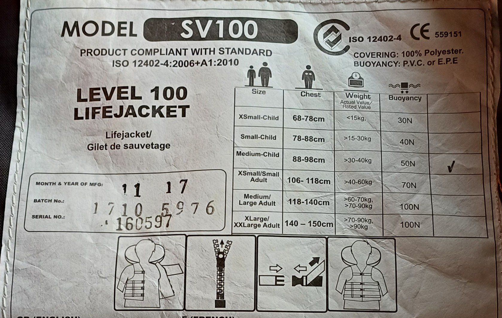 Giubbotti di salvataggio: Schwimmweste Kinder – Usato da Umiken venduto da fre_7hhk 2