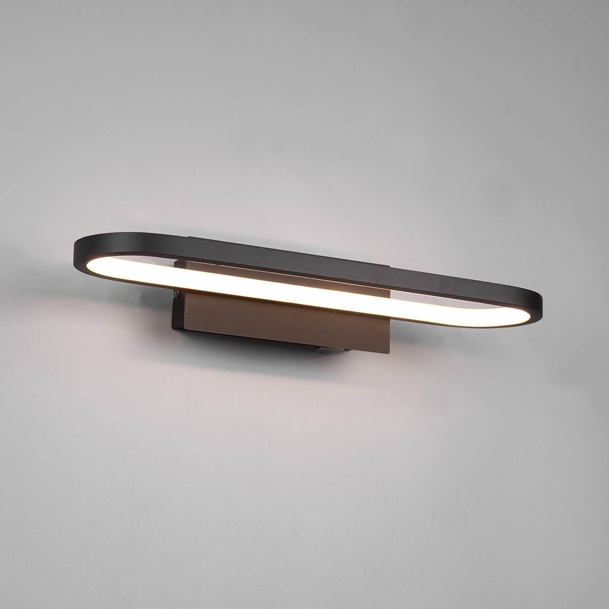Lampade: LED Bad Wandleuchte, IP44, Schwarz – Nuovo (secondo la descrizione) da Kreuzlingen venduto da Smart-Light
