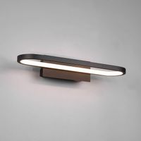 LED Bad Wandleuchte, IP44, Schwarz