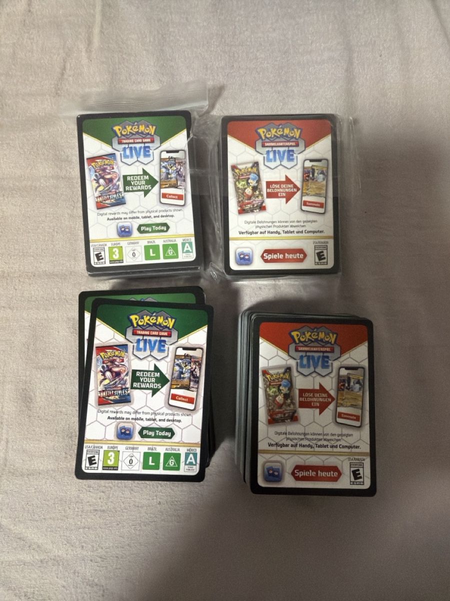 Pokémon Sammelbilder & Trading cards: Pokémon Codes – Neu (gemäss Beschreibung) aus Tann von xma_2nv8