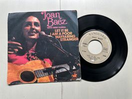 JOAN BAEZ tolle Single Kult Top Folk 70's BEATLES Let it be