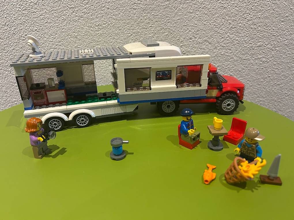 Lego Giocattoli: LEGO City 60182 - Pickup & Wohnwagen – Usato da Hildisrieden venduto da Albi35 3