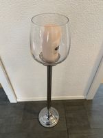 Windlicht/Kerzenstaender, Glas, Metall - Zeitlos schoen!
