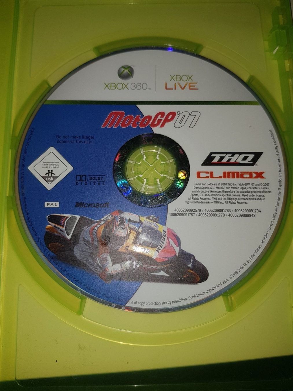 Microsoft Spiele: MotoGP'07 XBOX 360 – Gebraucht aus Emmenbrücke von prisan_LU