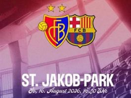 2x Tickets FC Basel vs FC Barcelona 16.08.2026