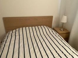 MALM Bettgestell hoch mit 2 Schubladen
