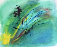Abstract Acrylic Painting 50x60cm
