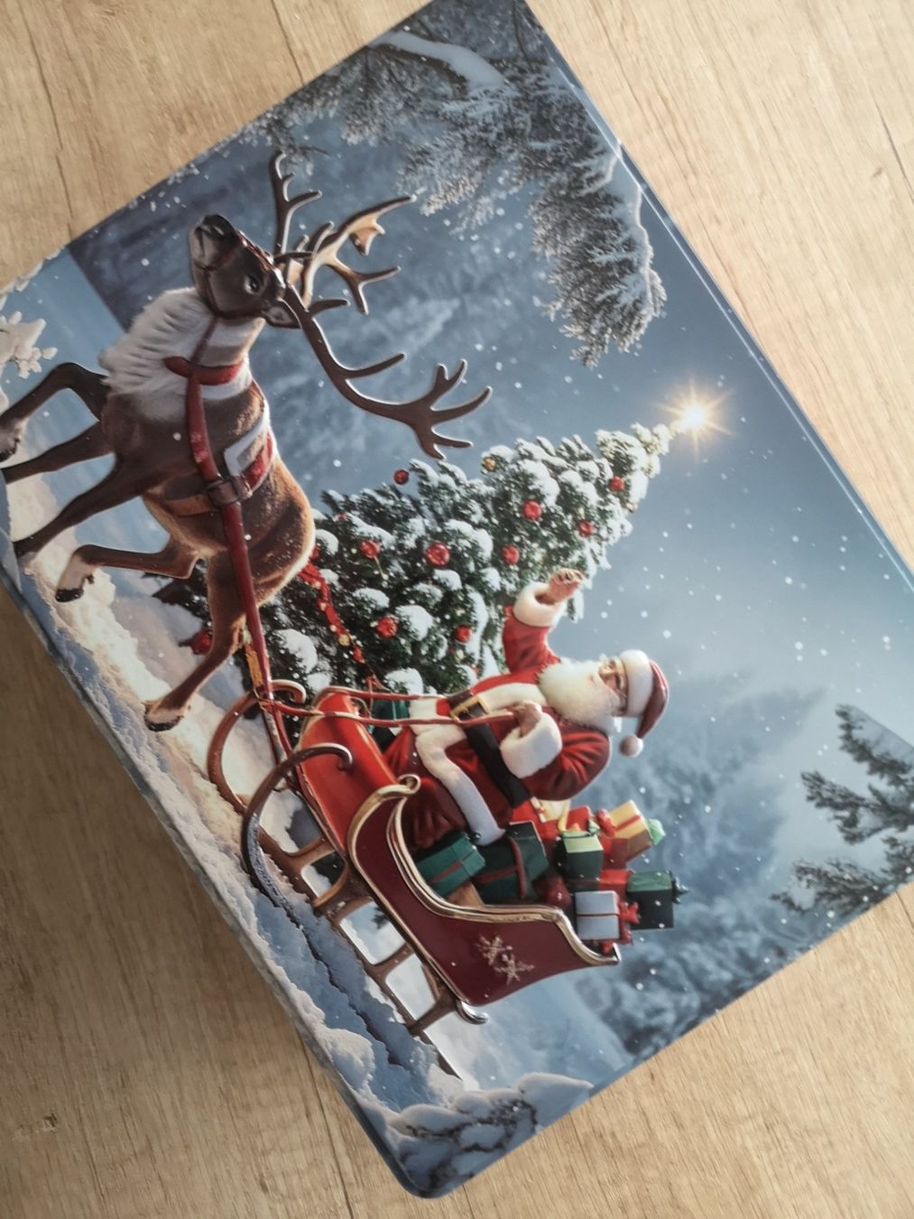 Contenitori & Simili: Weihnachts Guetsli Box Migros Rentier – Nuovo e nell'imballaggio originale da Mellingen venduto da Goldenspoon