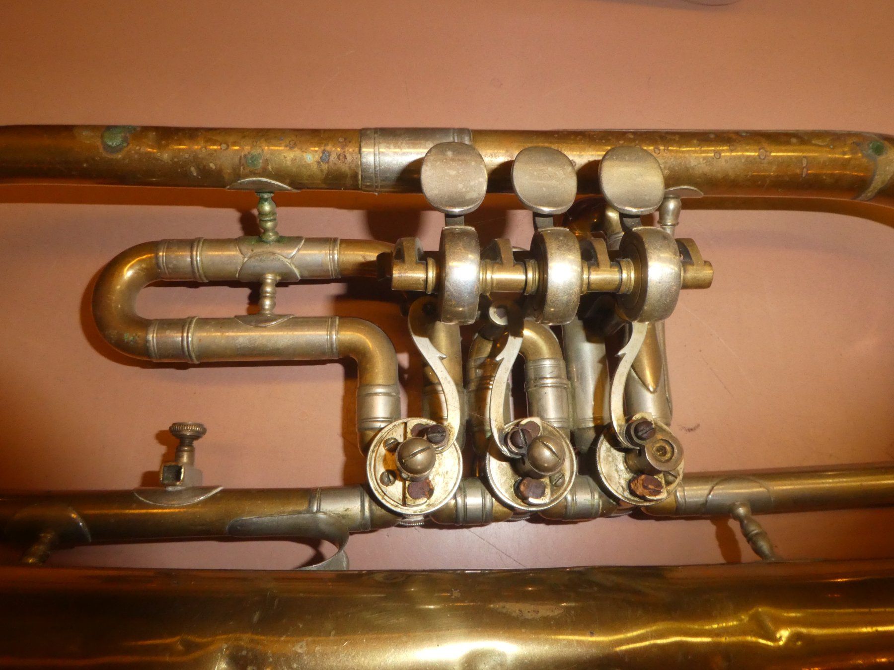 Musikinstrumente: Blasinstrument  Pini Messing alt gebraucht – Gebraucht aus Chur von Diversico2010 1