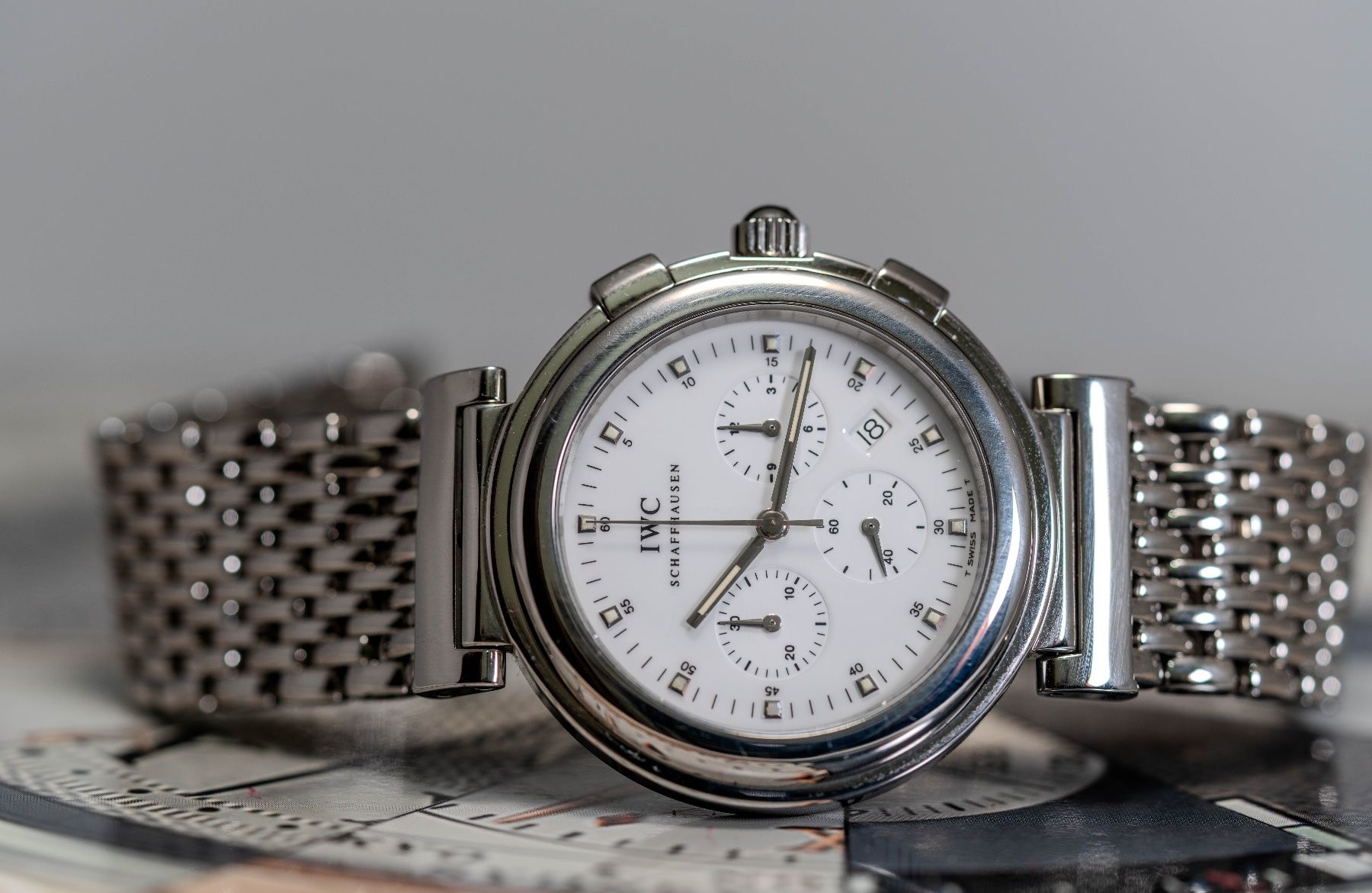Universal Genève Orologi: IWC Schaffhausen da vinci Chronograph – Usato da Genève venduto da Hiakoo 4