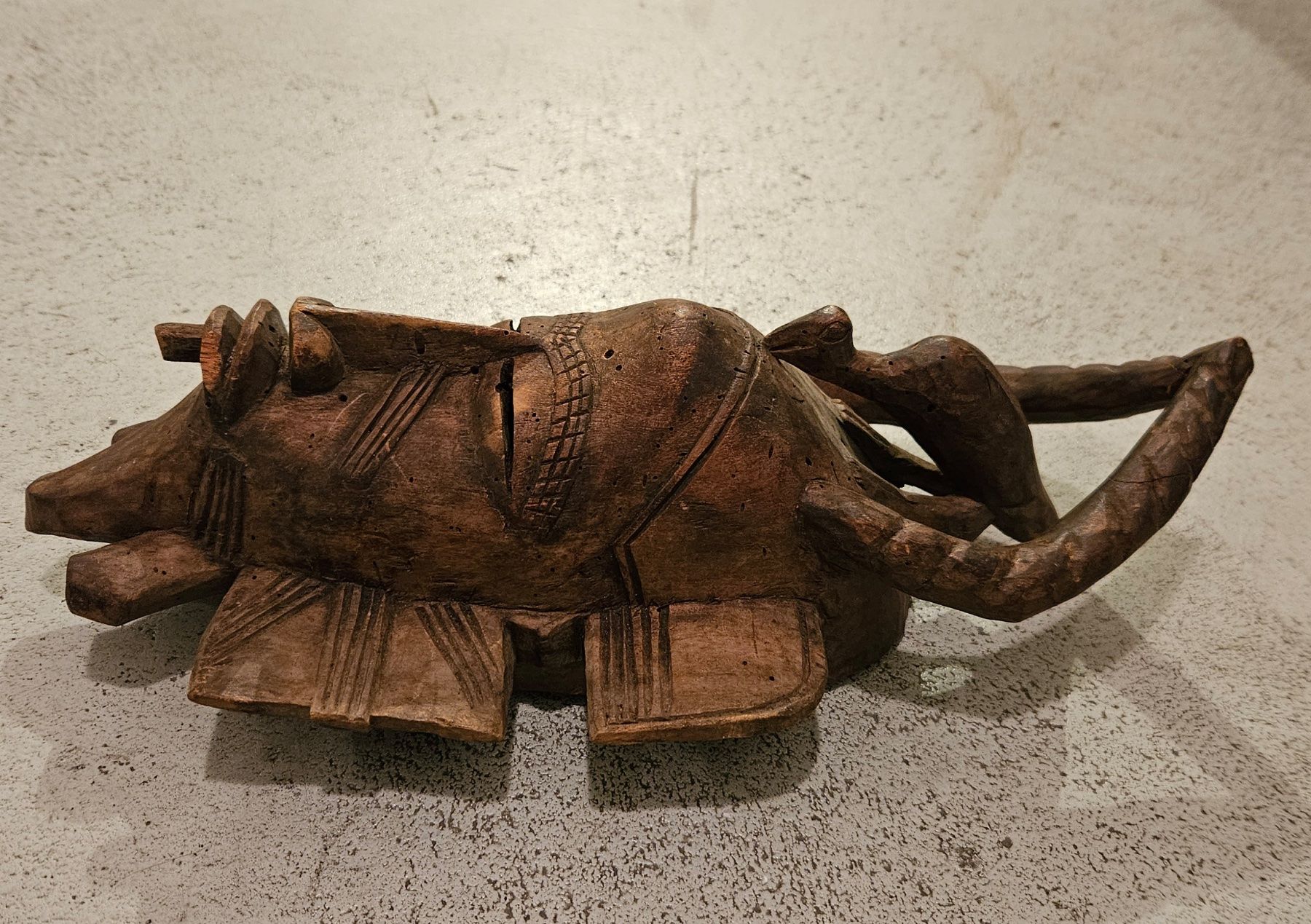 Internationale Kunst: Alte Afrikanische Senufo Maske – Gebraucht aus Rieden AG von sam5432 2