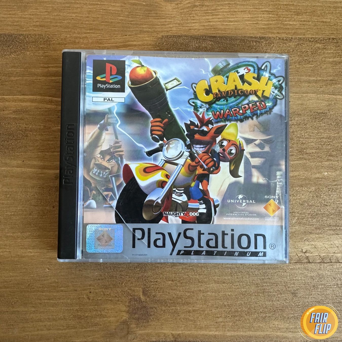 Spiele: PS1 Crash Bandicoot 3: Warped – Gebraucht aus Luzern von fairflip