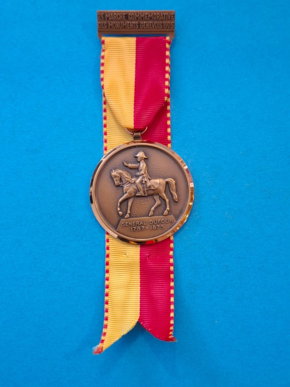 Medaillen: General Dufour 1975 (N608) – Defekt aus Schwanden GL von Suvorov 2