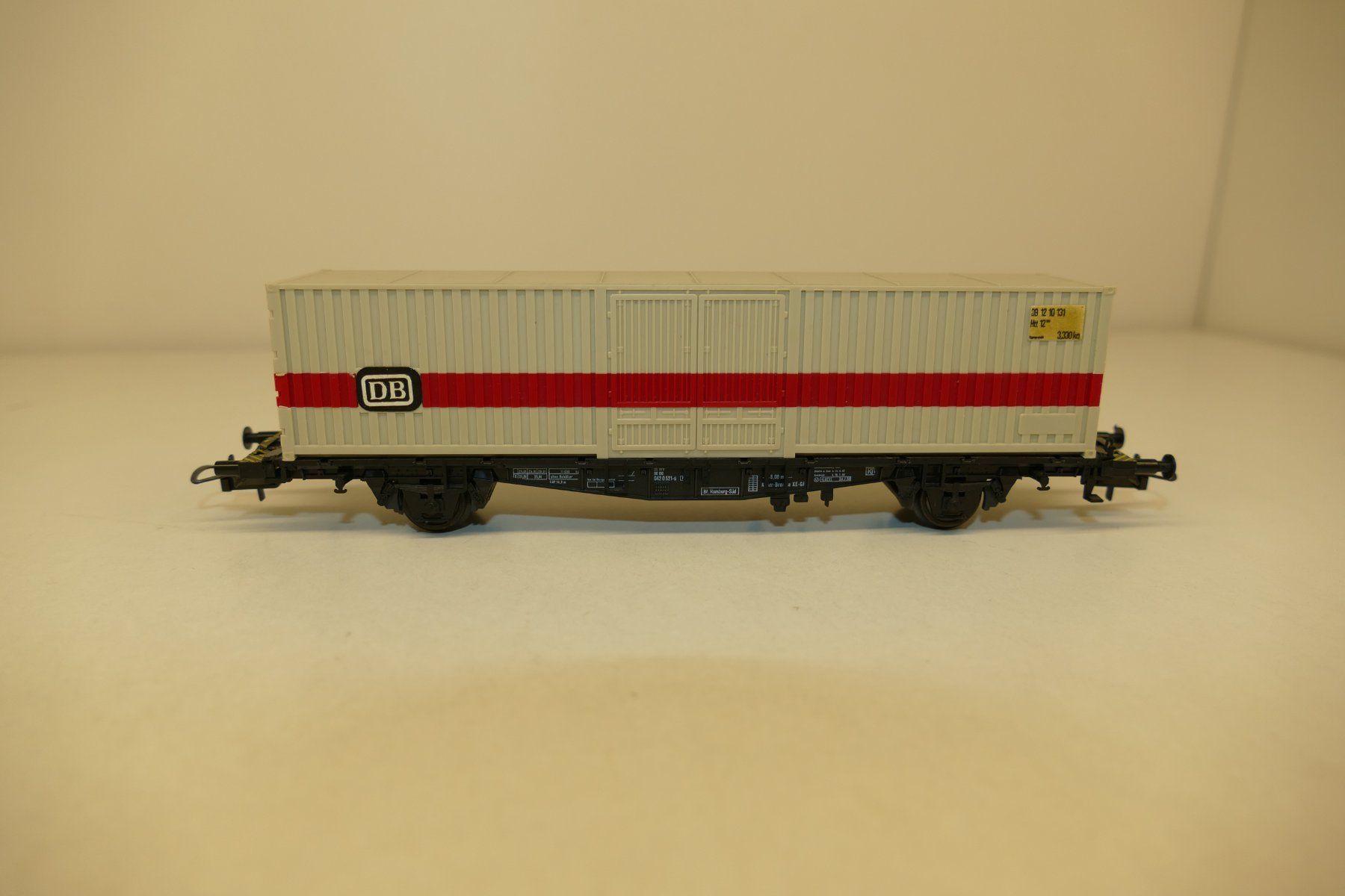 Modellini di ferrovie: Röwa H0: DB Containerwagen – Nuovo (secondo la descrizione) da Niederhasli venduto da rail-duerst 2