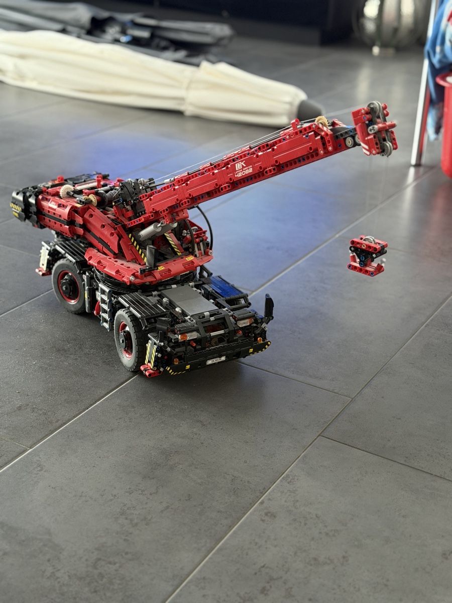 Lego Giocattoli: Roter Lego Kran !  – Usato da Thierachern venduto da blade09 1