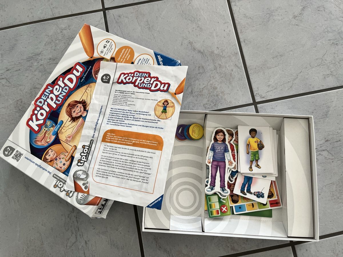 Tiptoi Spiele: Tiptoi — Dein Körper und Du – Gebraucht aus Wil ZH von Wonderwoman76 1