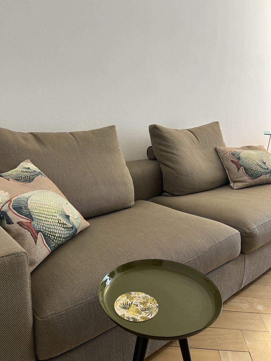 Flexform Divani: Neuwertiges Flexform in braun/taupe/olive – Usato da Luzern venduto da Woodbee44 2