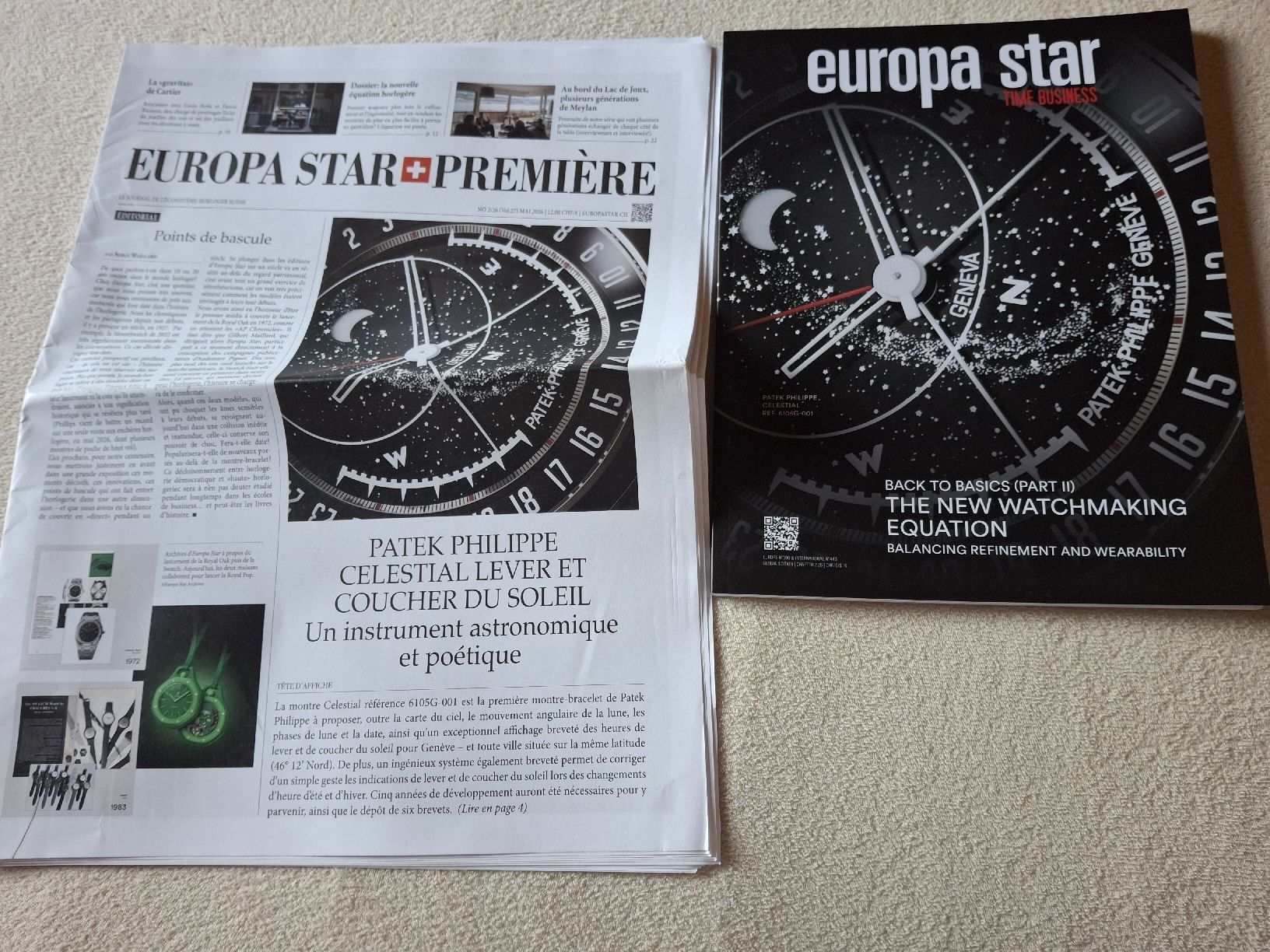 Riviste & Magazine: Magazine de luxe Audemars Piguet & Patek Philippe – Usato da Villiers venduto da san_jn5w