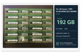 12x SK hynix HPE DDR4 ECC RDIMM 16GB
Server RAM