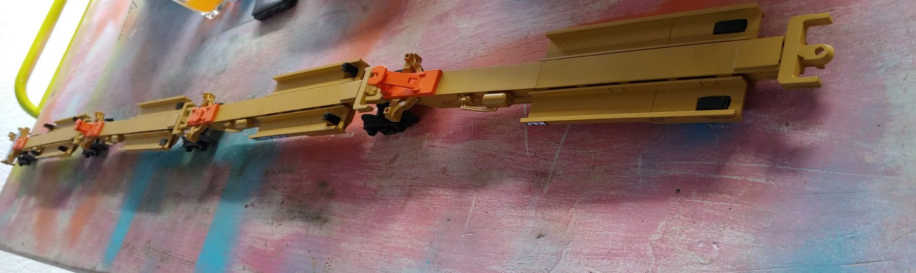 Modelleisenbahnen: 4 MTH Containerwagen 0 – Gebraucht aus Waltenschwil von Ardnas007 2
