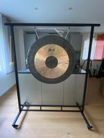 36" Gong (90 cm) inkl. massiv Gong Stand & 7 Schlägel - Neu!