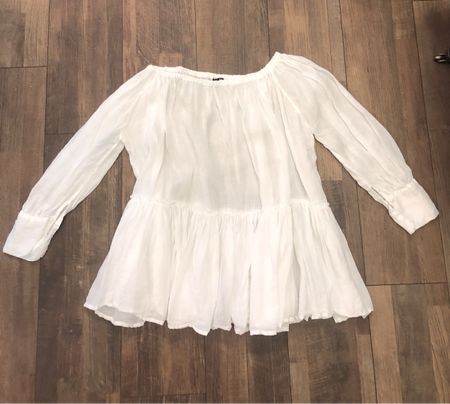 E…Due Bluse / Tunika weiss M neu!