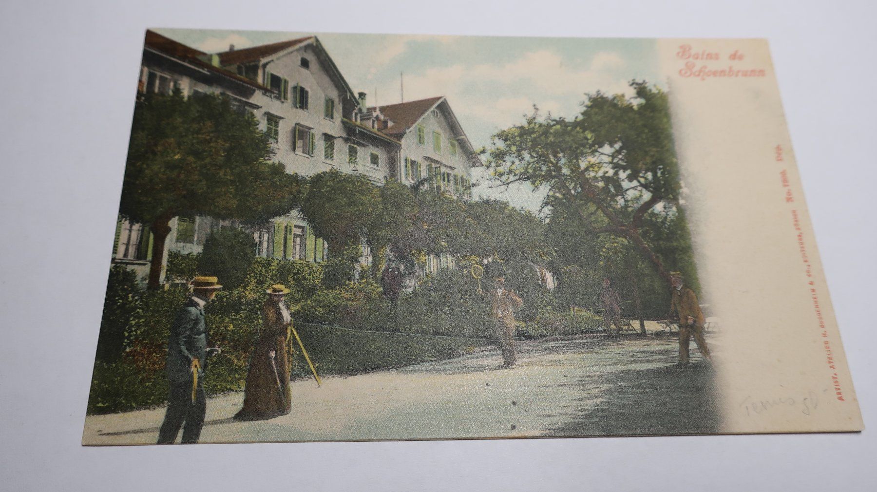 Cartoline postali: Bains de Schoenbrunn – Usato da Cormoret venduto da Pascalll2001 1