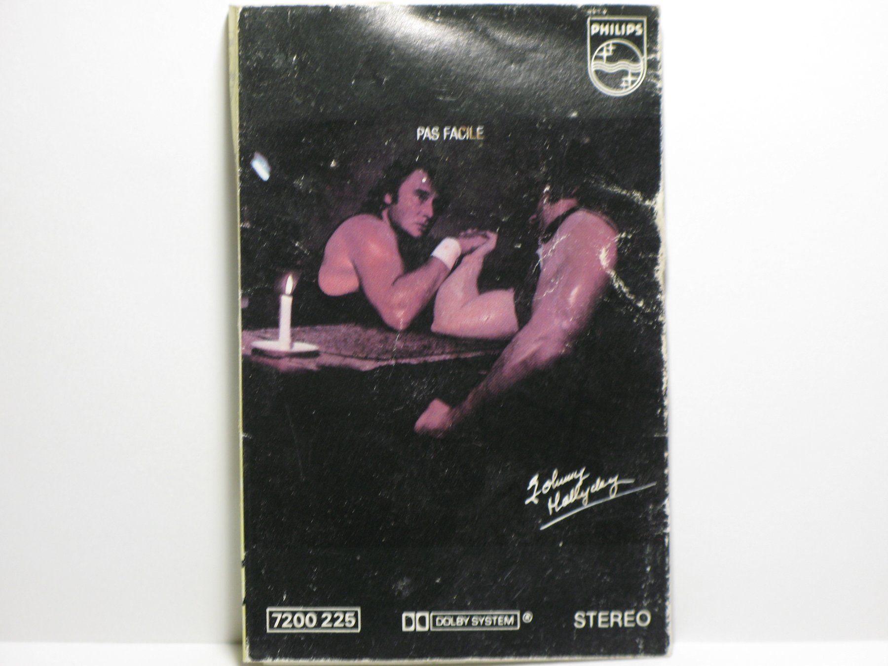 Kompaktkassetten: JOHNNY  HALLYDAY   "C´est  pas  Facile " – Gebraucht aus Langnau i. E. von gf2_29jt